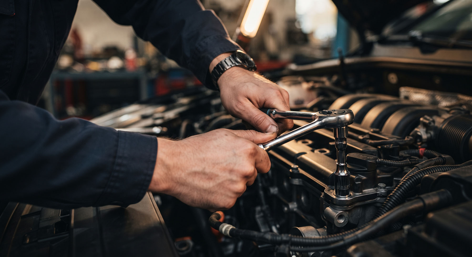 Präzise Fahrzeugwartung und Handwerkskunst