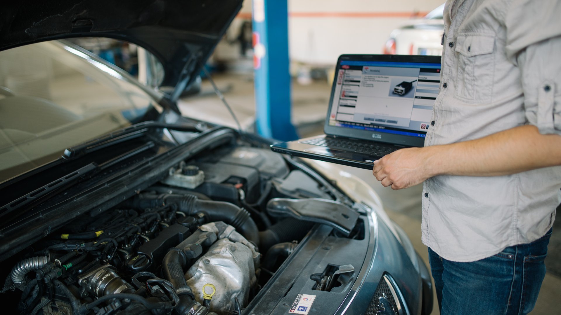 Modernste elektronische Fahrzeugdiagnose